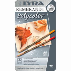 Lyra Rembrandt Polycolor umelecké pastelky, sada 12 ks