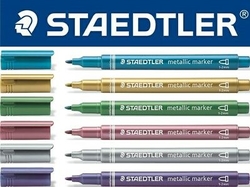 Staedtler metalický popisovač, sada 6 + 1 ks