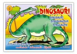 MFP Dinosaury - omaľovánka pre deti 