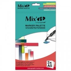 Graphit Mixit paleta marker - folia A5, 3ks