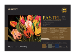 Mungyo Pastel paper pad, Skicár na pastel 160 g/m² - tmavé odtiene