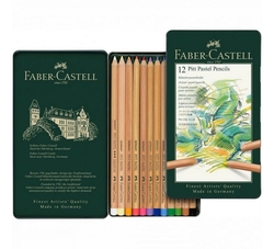 Faber-Castell Pitt Pastel, Pastel v ceruzke, sada 12 ks