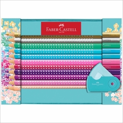 Faber-Castell Sparkle Pastelky trojhranné, sada 20 ks