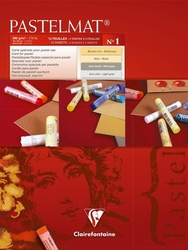 Clairefontaine Pastelmat No1 Skicár 360 g/m², 12 listov