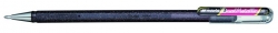 Pentel K110 Dual Metallic gélové pero čierna/metalická červená