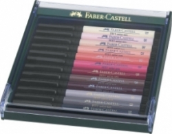 Faber-Castell PITT Skin umelecké perá, sada 12 ks