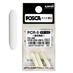 UNI PCR-5 Náhradný hrot do popisovača Posca PC-5M, 1,8 - 2,5 mm, sada 3 ks