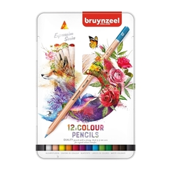 Bruynzeel farebné pastelky - sada 12 ks