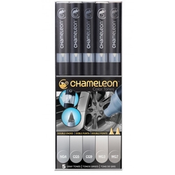Chameleon Pen Color Tones Grey Tones - sada 5 ks