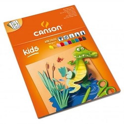 Canson Kids Skicár farebný, 24 x 32 cm, 185 g/m², 10 listov