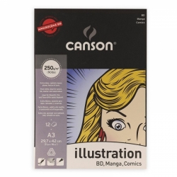 Canson Skicár ILLUSTRATION A4, 250 g