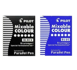 Pilot Parallel Pen Náplň do plniacich pier, sada 6 ks