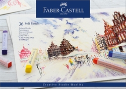Faber-Castell Creative Studio Suchý pastel, sada 36 ks