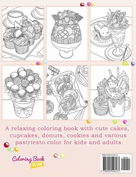 Sweet Treats - Coloring Book Kim