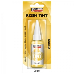 Pentart Resin Tint Tekuté farivo do živice, 20 ml - žltá