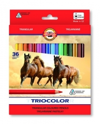 Koh-i-noor Triocolor pastelky 36 ks