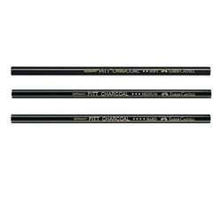 Faber-Castell Pitt Charcoal, Uhlík v ceruzke, 1 ks - čierny
