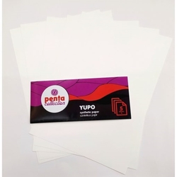 Pentart Yupo papier, A4, 5 listov - syntetický papier