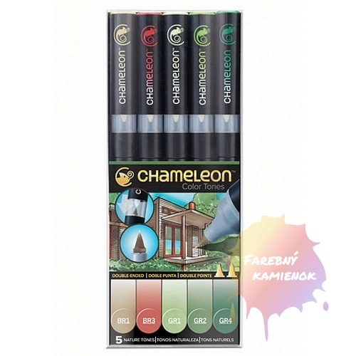 Chameleon Pen Color Tones 5 ks Nature Tones