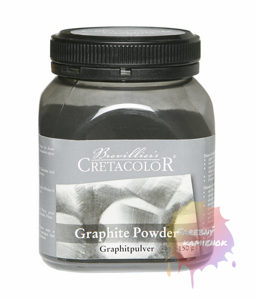 Cretacolor Graphite Powder, grafitový prášok, 150 g
