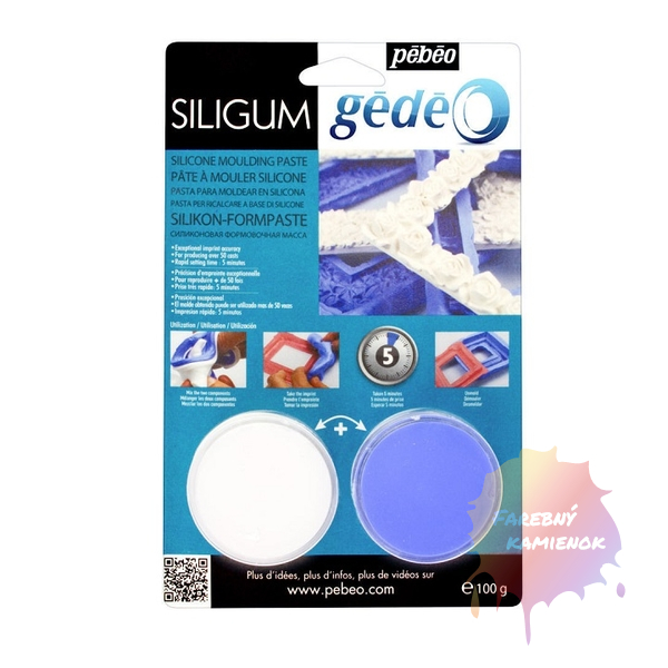 Pébéo Gédéo Siligum, silikónová pasta 100 g