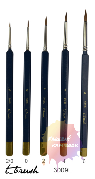 t_brus Štetec liner pure Kolinsky