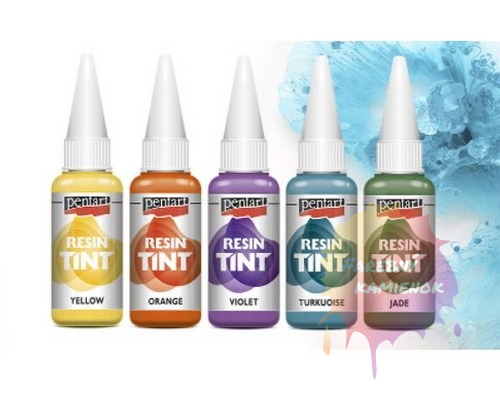 Pentart Resin Tint Tekuté farivo do živice, 20 ml
