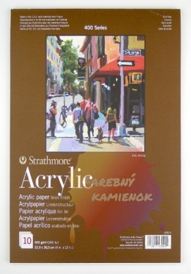 Strathmore Acryl skicák 300 g/m2, 15 listov 