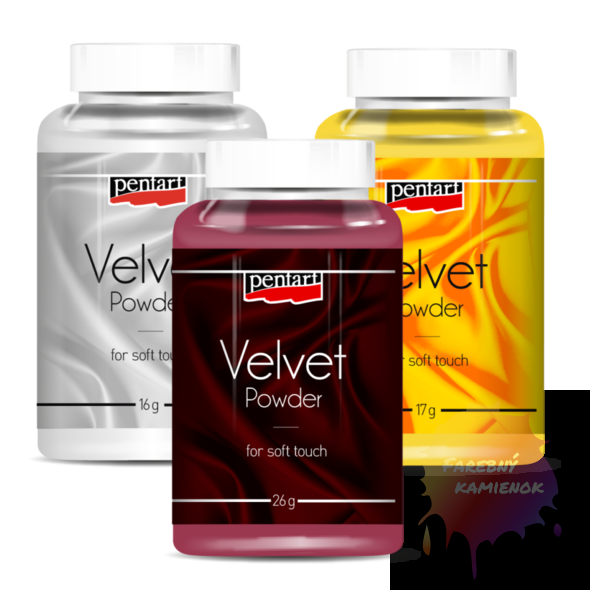 Pentart Velvet powder Zamatový prášok