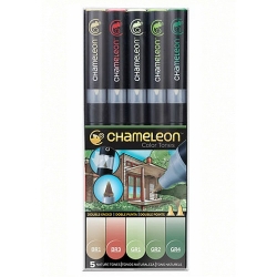 Chameleon Pen Color Tones Nature Tones - sada 5 ks