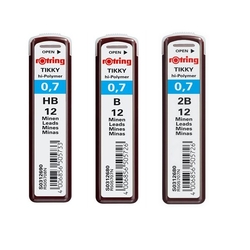 Rotring Hi-polymer Tuhy grafitové 0,70 mm, sada 12 ks