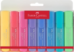 Faber-Castell Zvýrazňovač Textliner Pastel 46/8 set