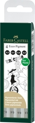 Faber-Castell Ecco pigment liner, sada 4 ks - 0,2 - 0,4 - 0,6 a 0,8 mm