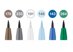 Faber-Castell PITT umelecké perá, sada 6 ks - zimný čas