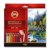 Koh-i-noor Mondeluz Art-set, akvarelové pastelky, sada 72 ks PK