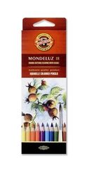 Koh-i-noor Mondeluz akvarelové pastelky, sada 18 ks