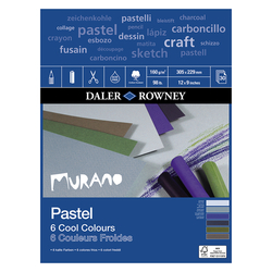 Daler-Rowney Murano Cool Skicár na pastel 30,5 x 22,9 cm, 160 g/m², 30 listov