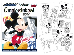 Disney Mickey - omaľovánka pre deti