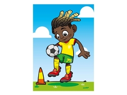 MFP Futbal - omaľovánka pre deti