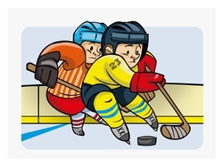 MFP Hokej - omaľovánka pre deti