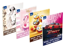 MFP  Skicár A4, 170 g/m², 20 listov