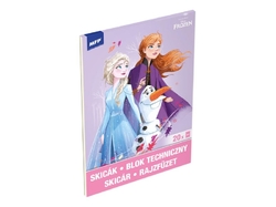 MFP  Skicár Disney A4, 170 g/m², 20 listov