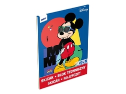 MFP  Skicár Disney A4, 170 g/m², 20 listov