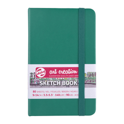 Royal Talents Art Creation Sketch Book, Skicár, pevná väzba - tmavo zelený