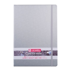 Royal Talents Art Creation Sketch Book, Skicár, pevná väzba - strieborný