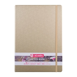 Royal Talents Art Creation Sketch Book, Skicár, pevná väzba - biele zlato