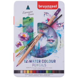 Bruynzeel Expression akvarelové pastelky - sada 12 ks