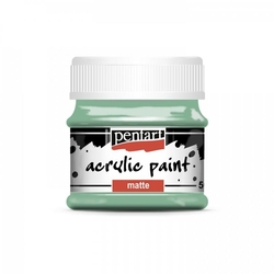 Pentart Acrylic akrylová farba matná, 50 ml - zelená pistáciová