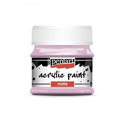 Pentart Acrylic akrylová farba matná, 50 ml - ružová
