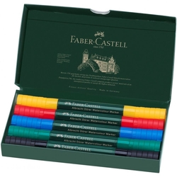 Faber-Castell Albrecht Dürer Aquarellmarker Akvarelové popisovače, sada 5 ks - základné odtiene